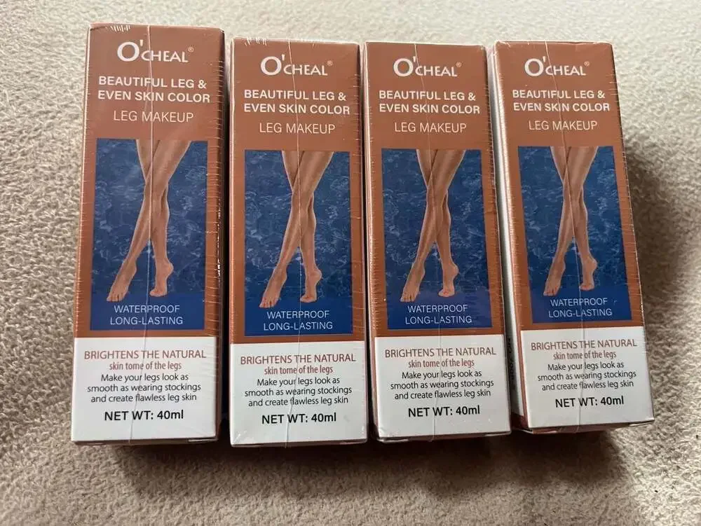O'CHEAL Beautiful Leg & Even Skin Color Leg Makeup, 40ml (Set of 4)